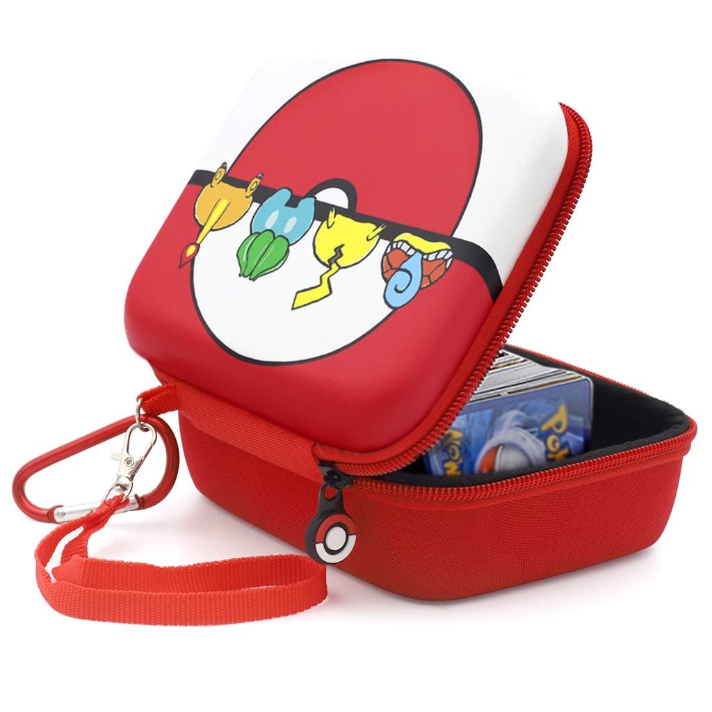 PATPAT Poke-mon Binder, Poke-mon Cards Holder for 200 Trading Cards Cartoon Print Zipper Bag Trading Cards Binder Trading Cards Album Organizer Bag Game Cards Case Xmas Gifts for Kids Boys Girls Tail PATPAT Poke-mon Binder, Poke-mon Cards Holder for 200 Trading Cards Cartoon Print Zipper Bag Trading Cards Binder Trading Cards Album Organizer Bag Game Cards Case Xmas Gifts for Kids Boys Girls Tail